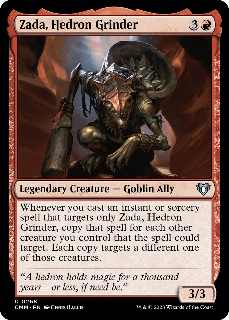 Image for Zada, Hedron Grinder (268) (CMM) - Magic: The Gathering