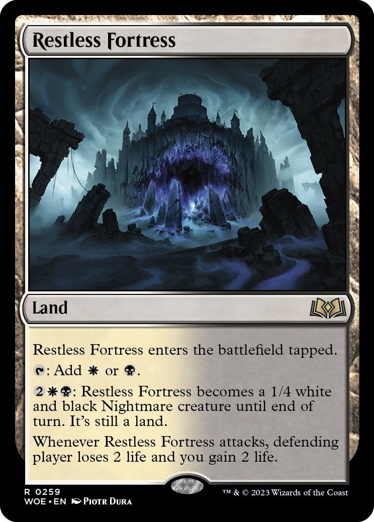 Image for Restless Fortress (259) (WOE) - Magic: The Gathering