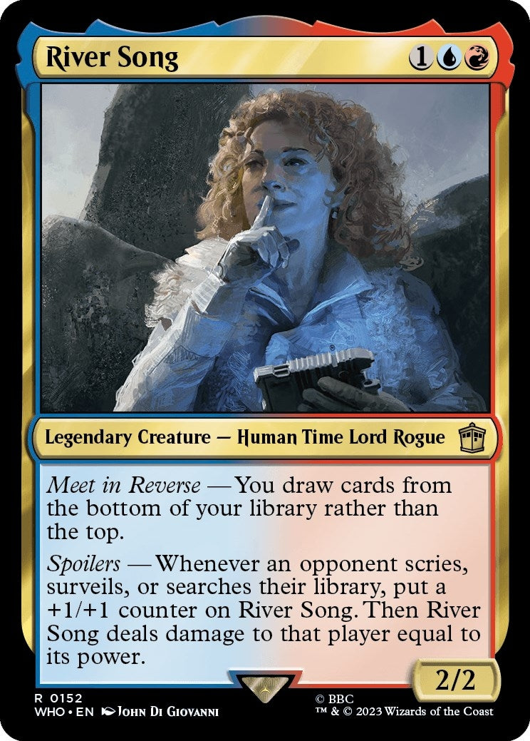 Image for River Song (152) (WHO) - Magic: The Gathering