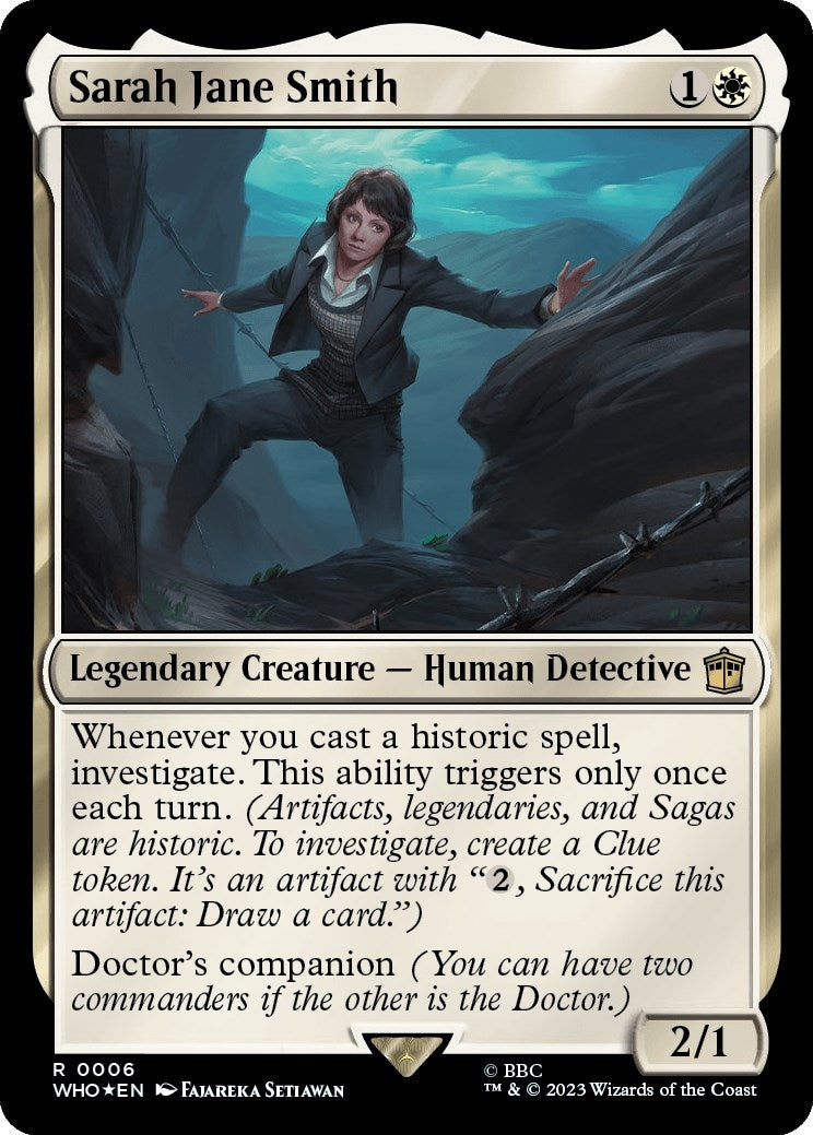Image for Sarah Jane Smith (6) (WHO) - Magic: The Gathering
