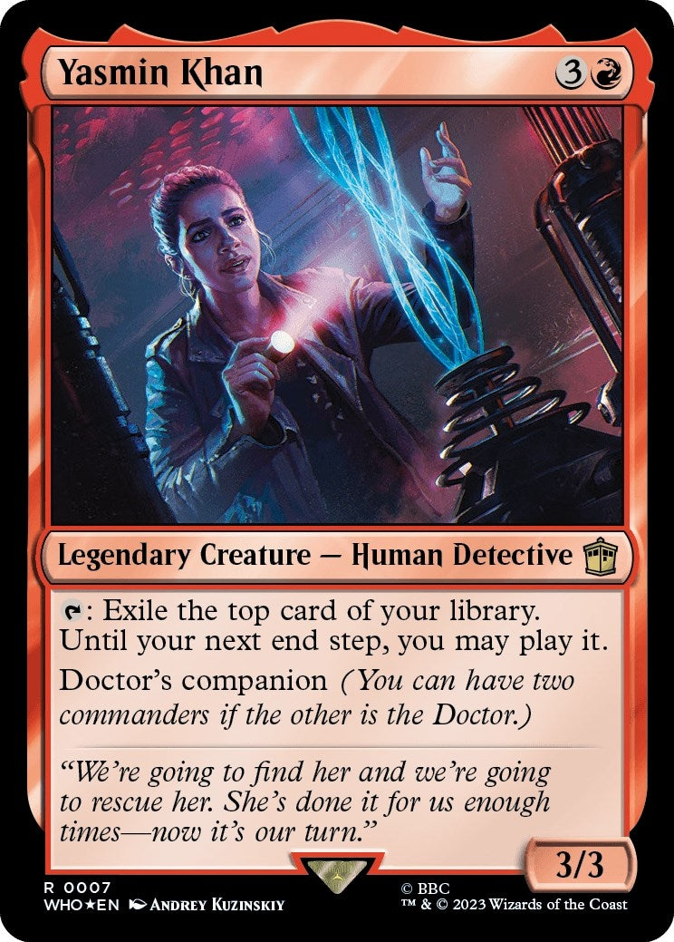 Image for Yasmin Khan (7) (WHO) - Magic: The Gathering