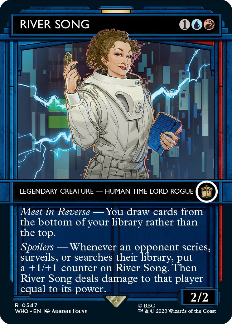 Image for River Song (Showcase) (547) (WHO) - Magic: The Gathering