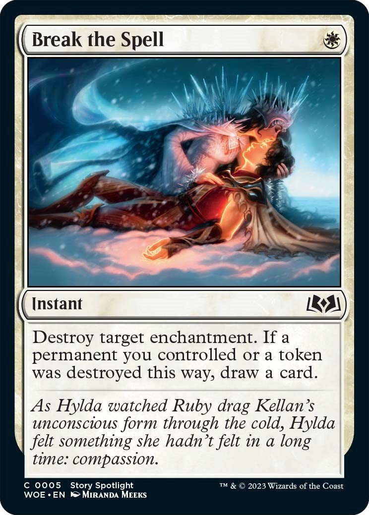 Image for Break the Spell (5) (WOE) - Magic: The Gathering