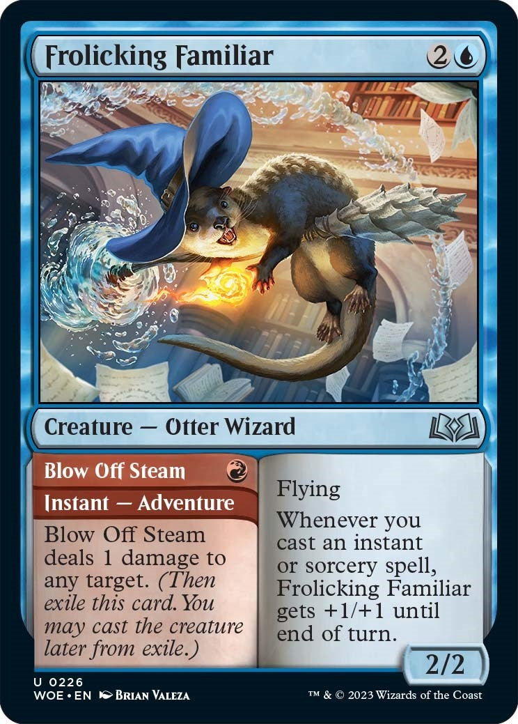 Image for Frolicking Familiar (226) (WOE) - Magic: The Gathering