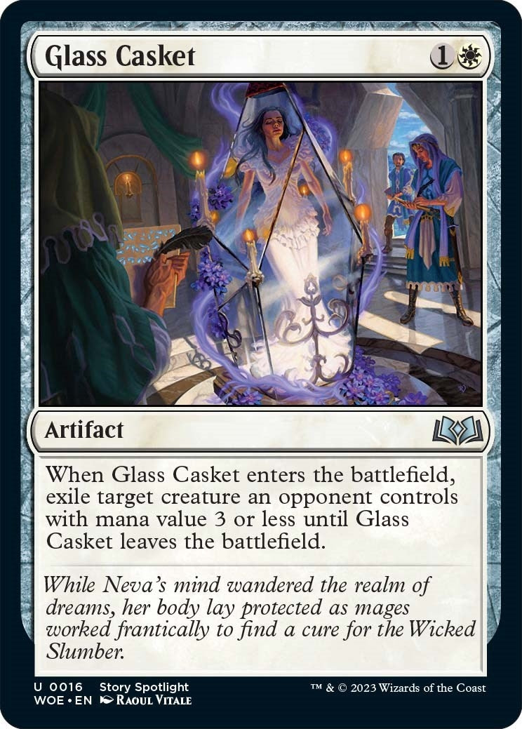 Image for Glass Casket (16) (WOE) - Magic: The Gathering