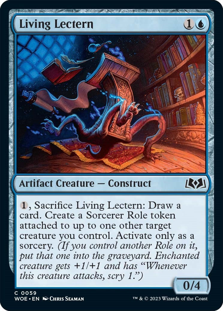 Image for Living Lectern (59) (WOE) - Magic: The Gathering