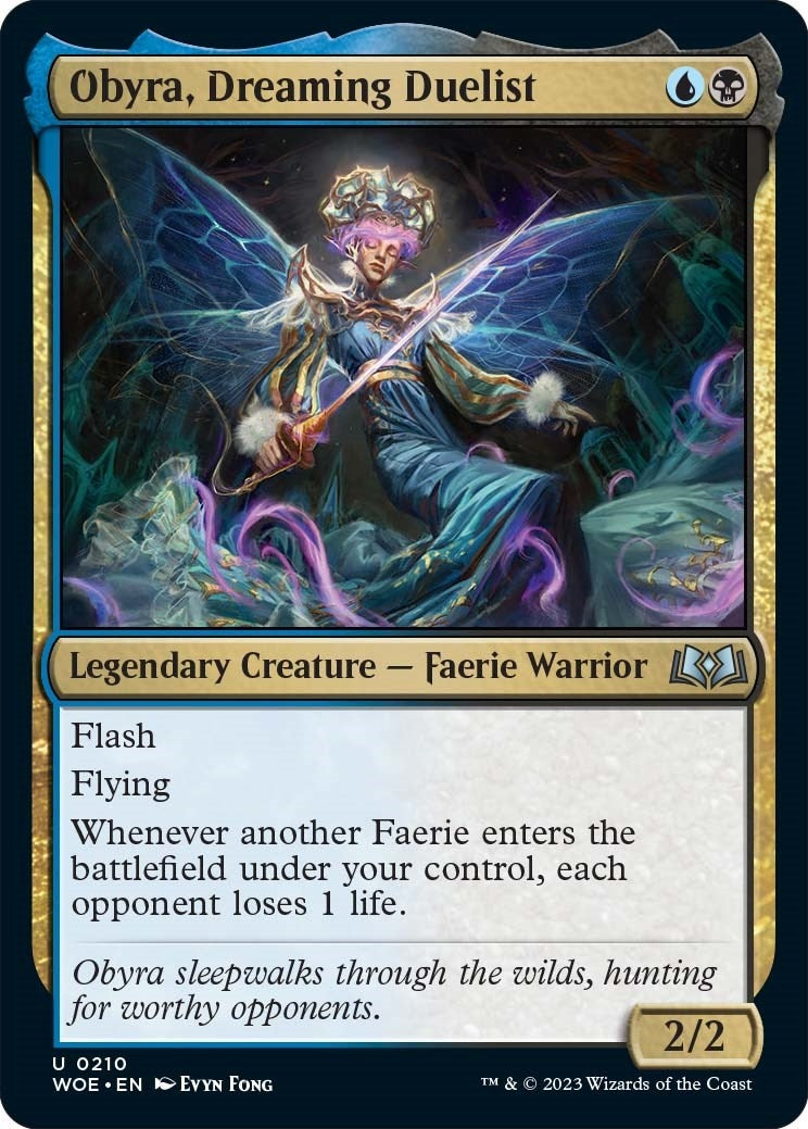 Image for Obyra, Dreaming Duelist (210) (WOE) - Magic: The Gathering