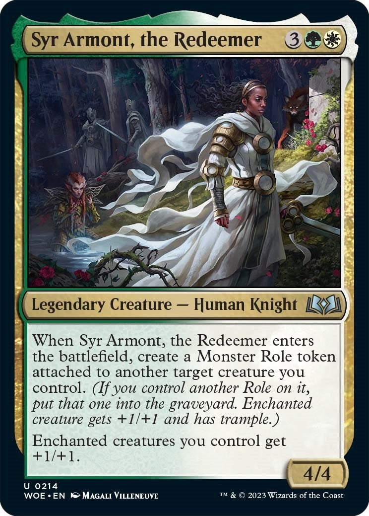 Image for Syr Armont, the Redeemer (214) (WOE) - Magic: The Gathering