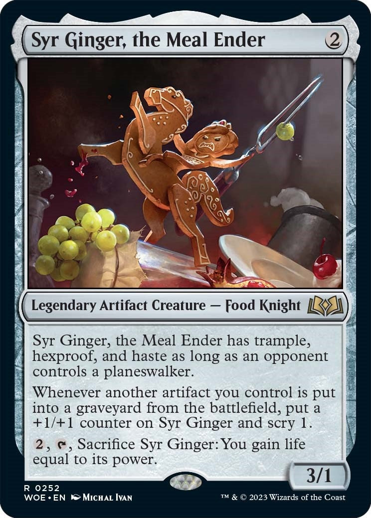 Image for Syr Ginger, the Meal Ender (252) (WOE) - Magic: The Gathering