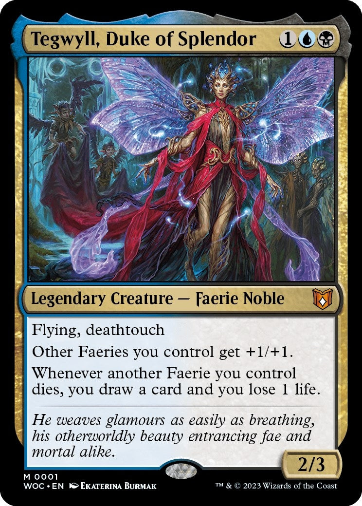 Image for Tegwyll, Duke of Splendor (1) (WOC) - Magic: The Gathering