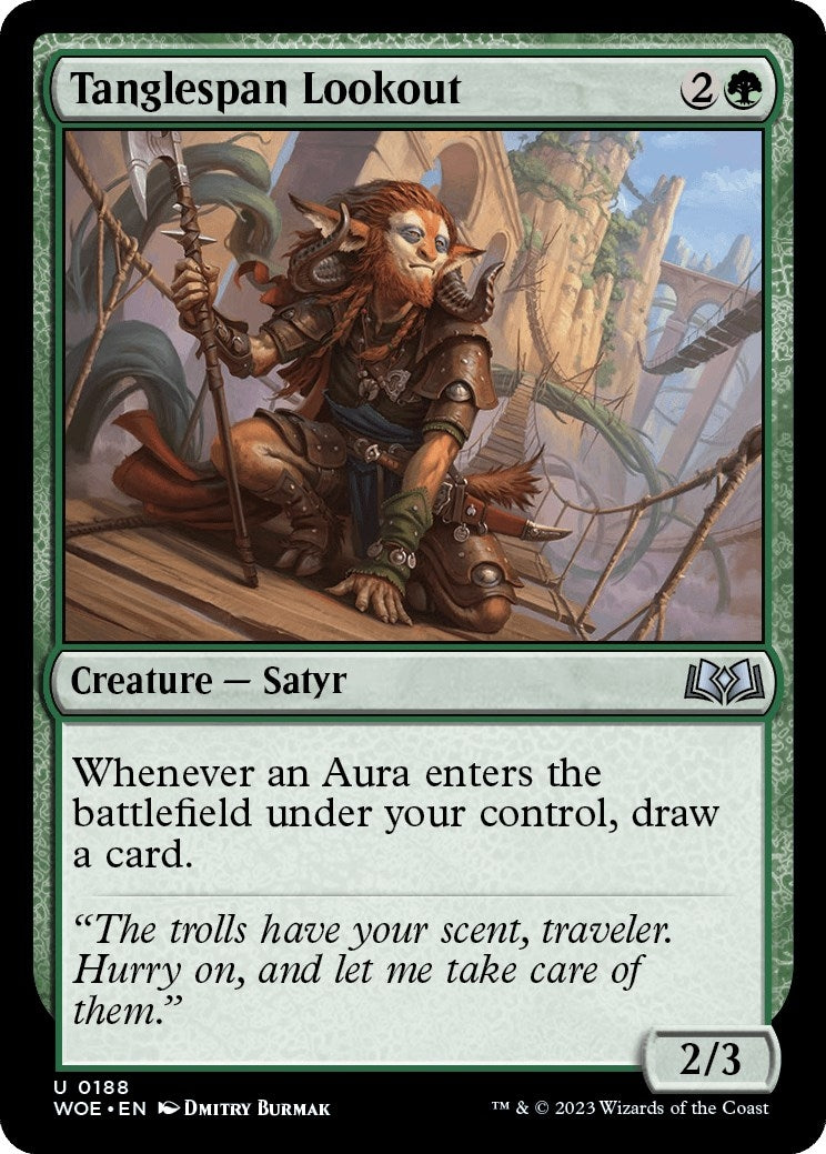 Image for Tanglespan Lookout (188) (WOE) - Magic: The Gathering