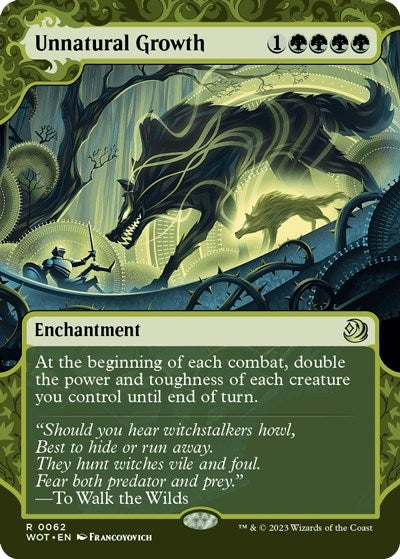 Image for Unnatural Growth (62) (WOT) - Magic: The Gathering