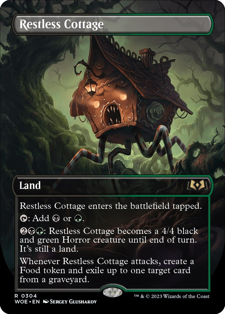 Image for Restless Cottage (Borderless) (304) (WOE) - Magic: The Gathering