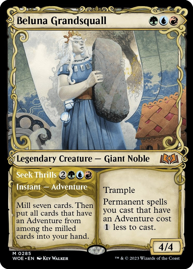 Image for Beluna Grandsquall (Showcase) (285) (WOE) - Magic: The Gathering