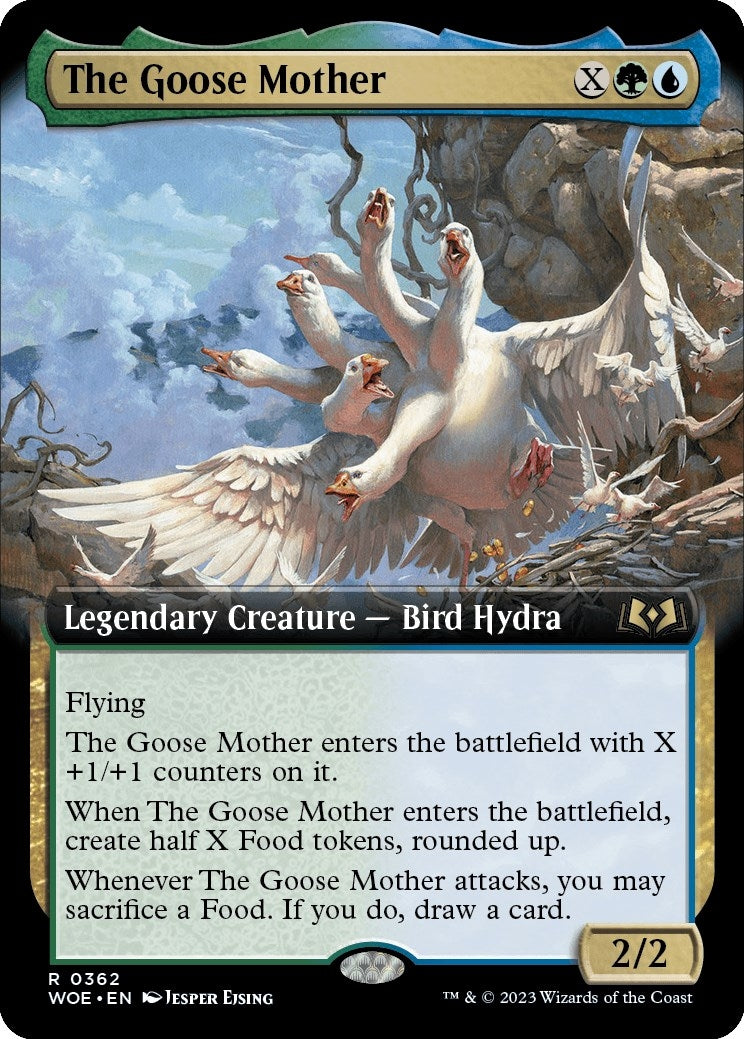 Image for The Goose Mother (Extended Art) (362) (WOE) - Magic: The Gathering