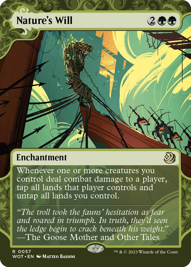 Image for Nature's Will (57) (WOT) - Magic: The Gathering