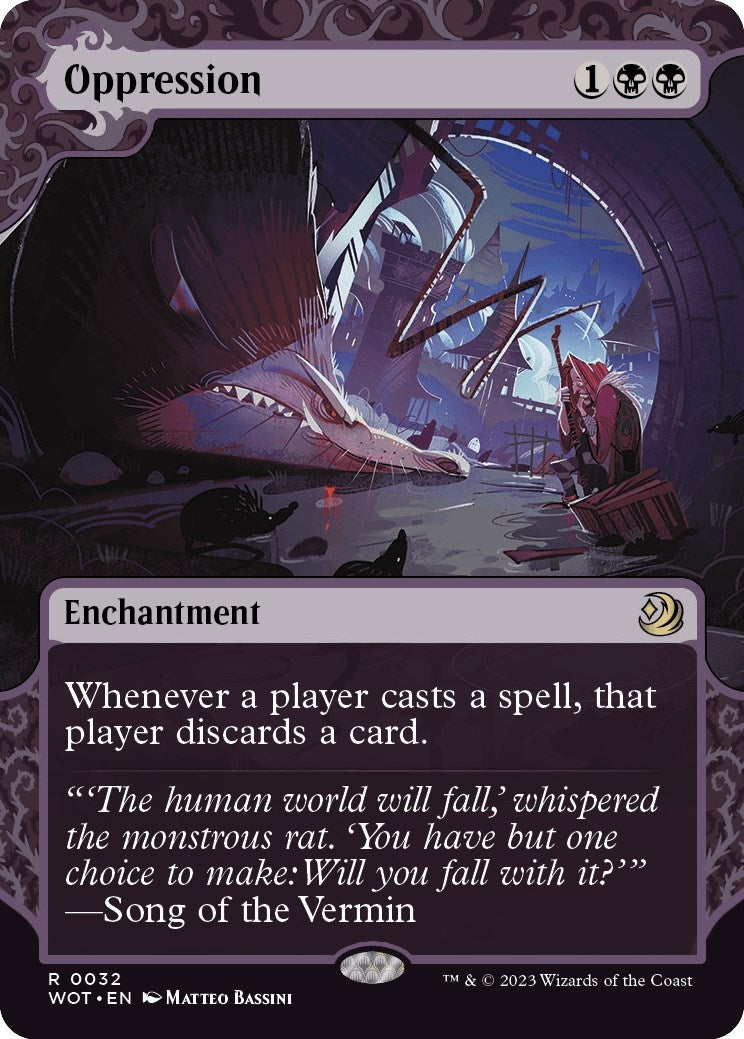 Image for Oppression (32) (WOT) - Magic: The Gathering