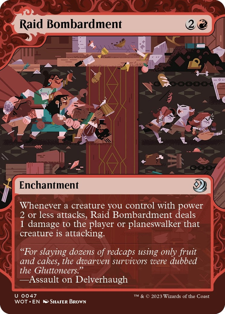 Image for Raid Bombardment (47) (WOT) - Magic: The Gathering