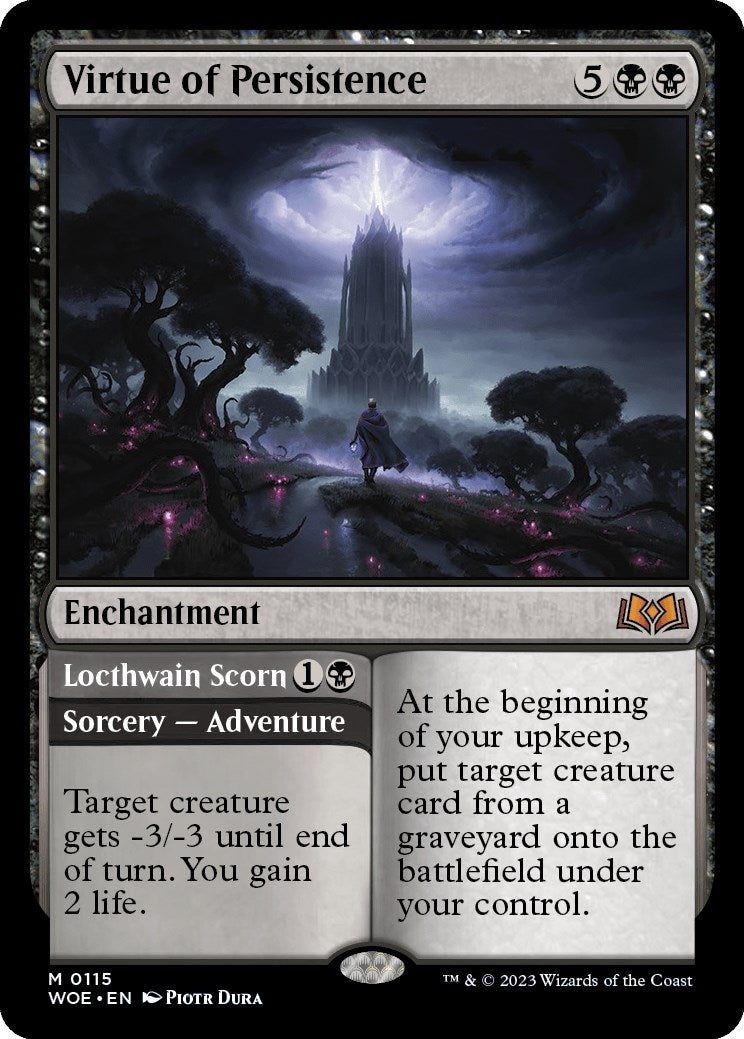 Image for Virtue of Persistence (115) (WOE) - Magic: The Gathering