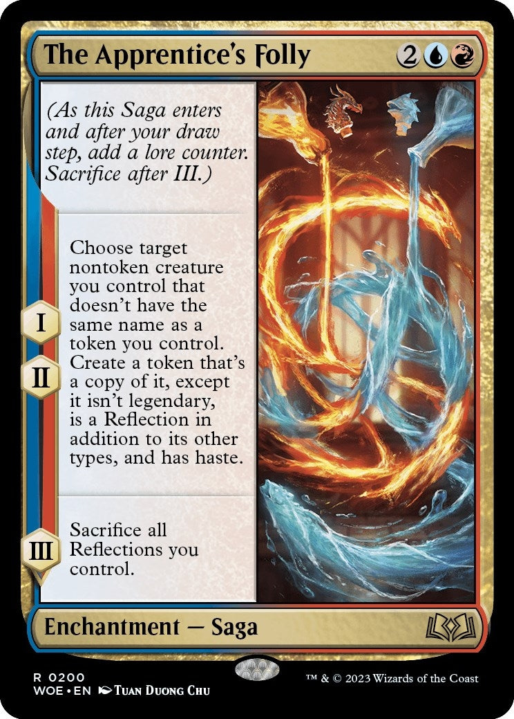 Image for The Apprentice's Folly (200) (WOE) - Magic: The Gathering