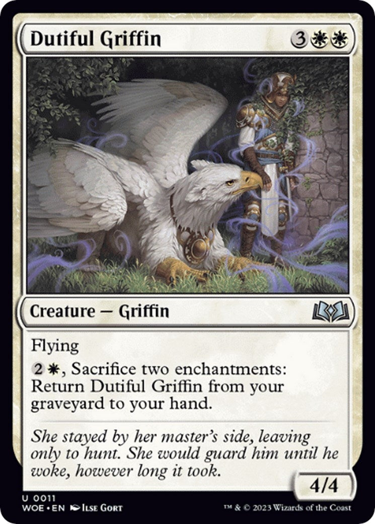 Image for Dutiful Griffin (11) (WOE) - Magic: The Gathering
