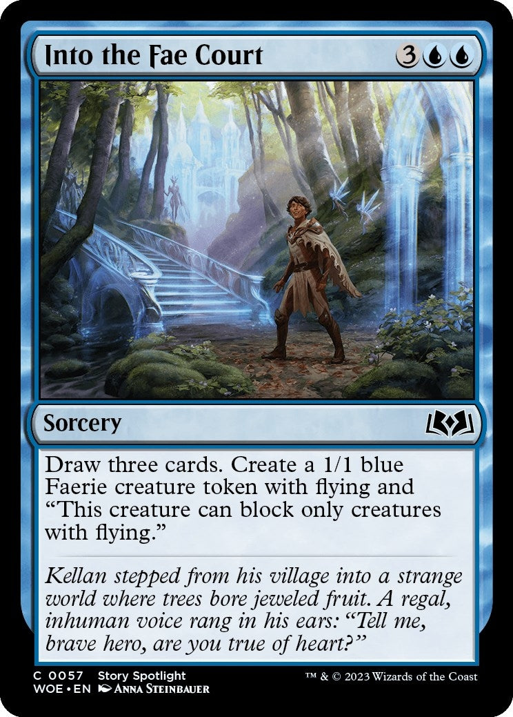 Image for Into the Fae Court (57) (WOE) - Magic: The Gathering