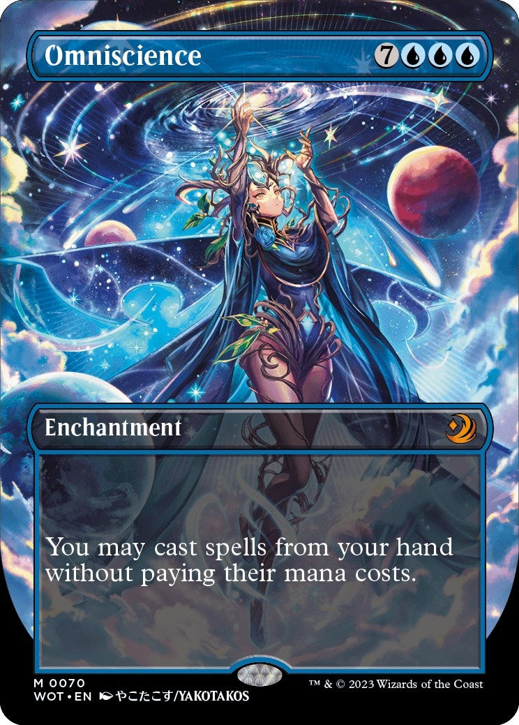 Image for Omniscience (Anime Borderless) (70) (WOT) - Magic: The Gathering