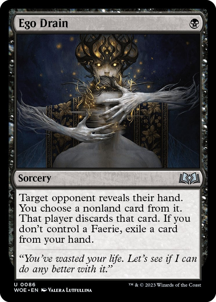 Image for Ego Drain (86) (WOE) - Magic: The Gathering