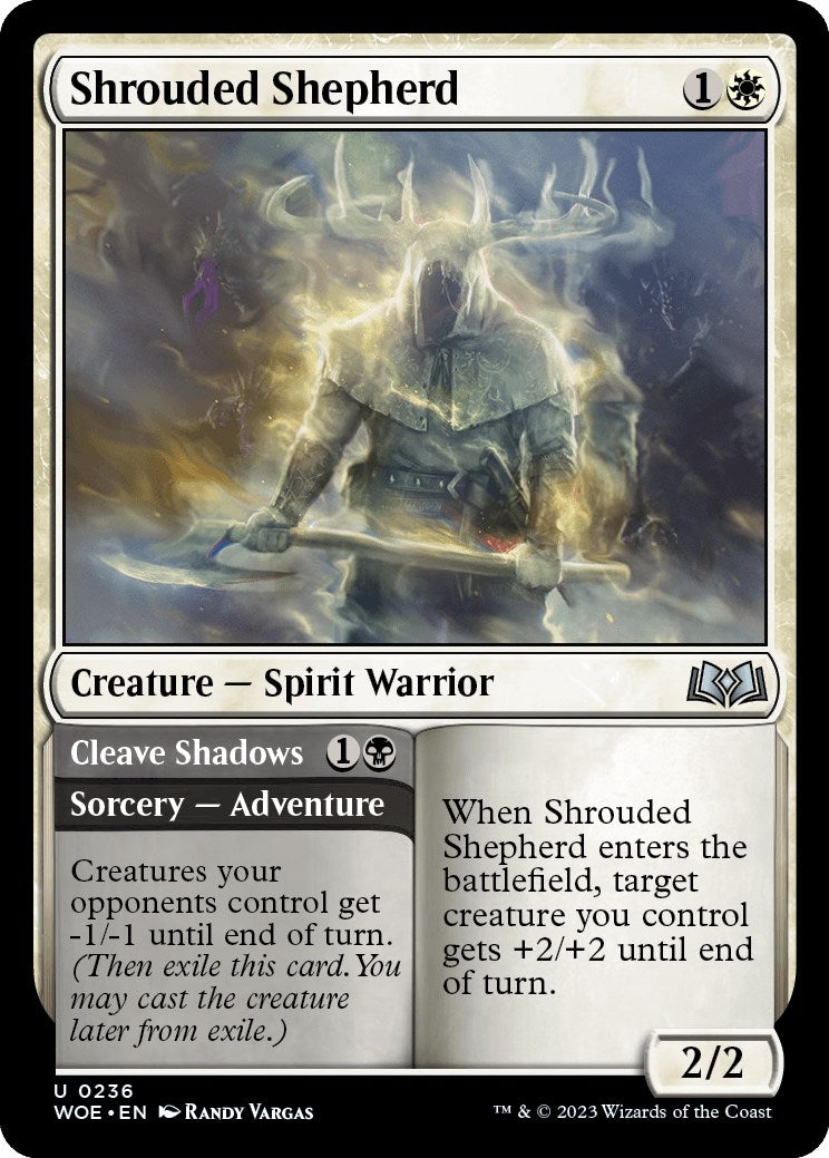 Image for Shrouded Shepherd (236) (WOE) - Magic: The Gathering