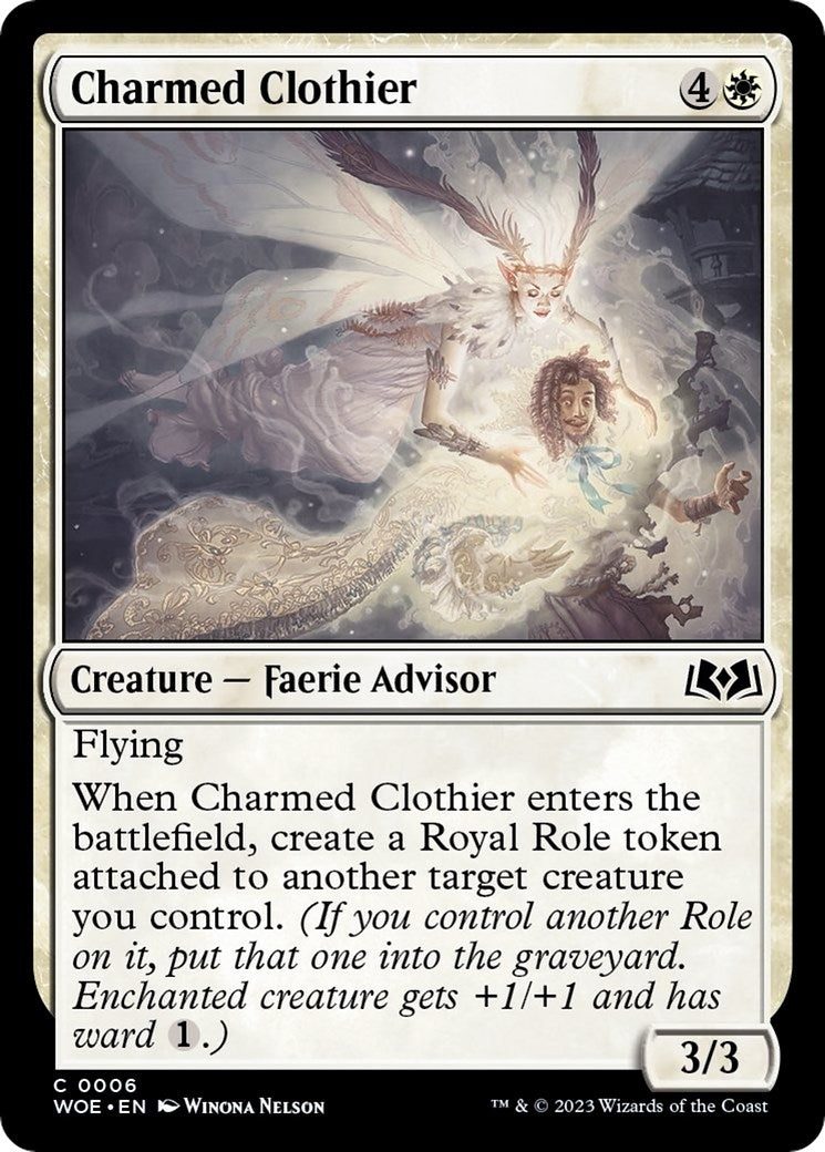 Image for Charmed Clothier (6) (WOE) - Magic: The Gathering