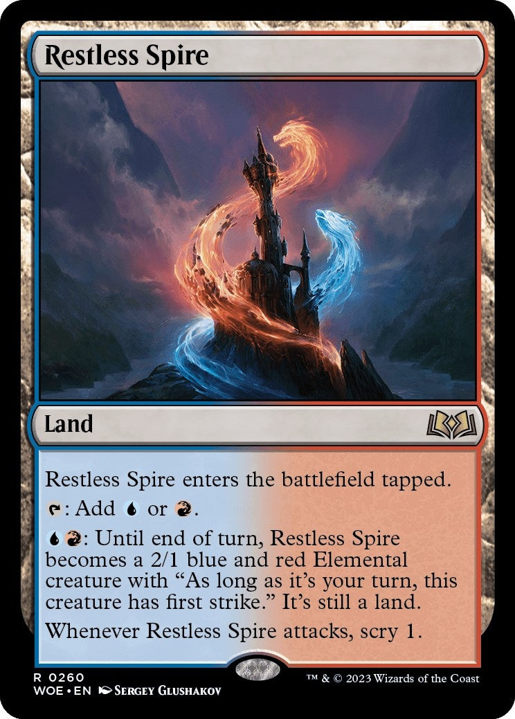 Image for Restless Spire (260) (WOE) - Magic: The Gathering