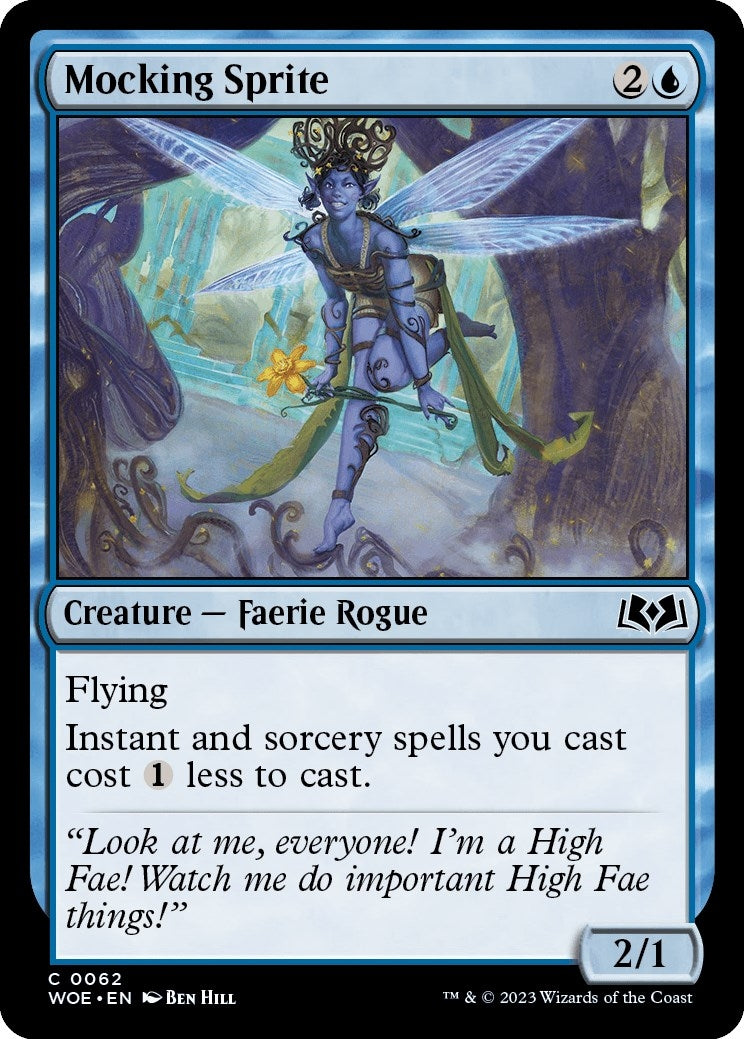 Image for Mocking Sprite (62) (WOE) - Magic: The Gathering