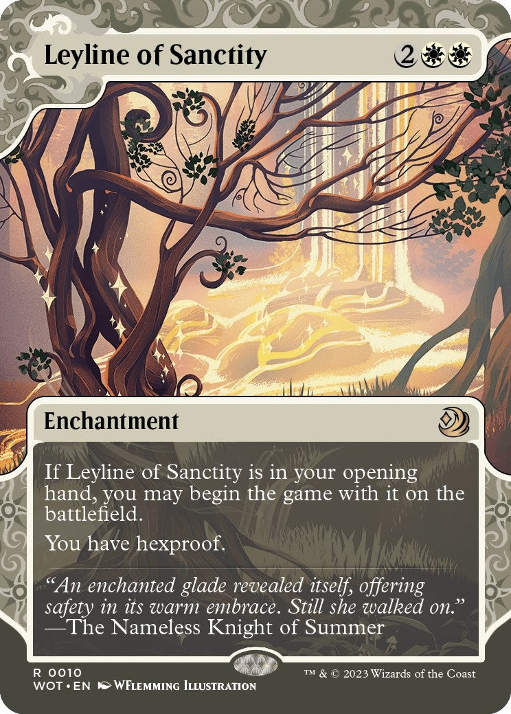 Image for Leyline of Sanctity (10) (WOT) - Magic: The Gathering