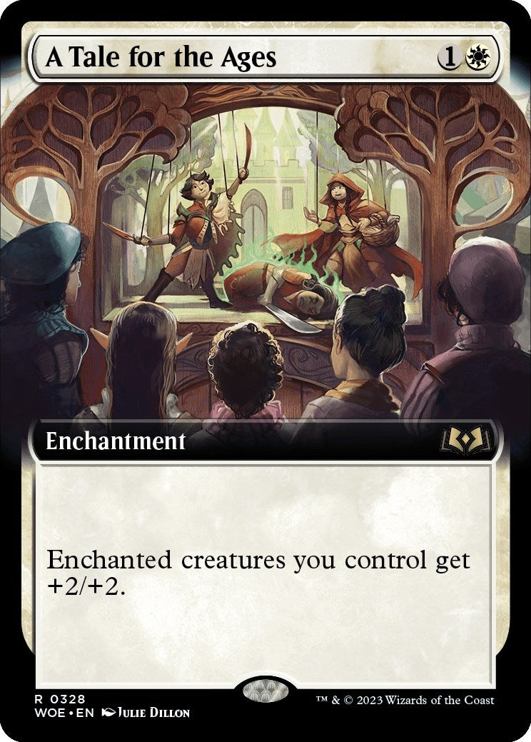 Image for A Tale for the Ages (Extended Art) (328) (WOE) - Magic: The Gathering