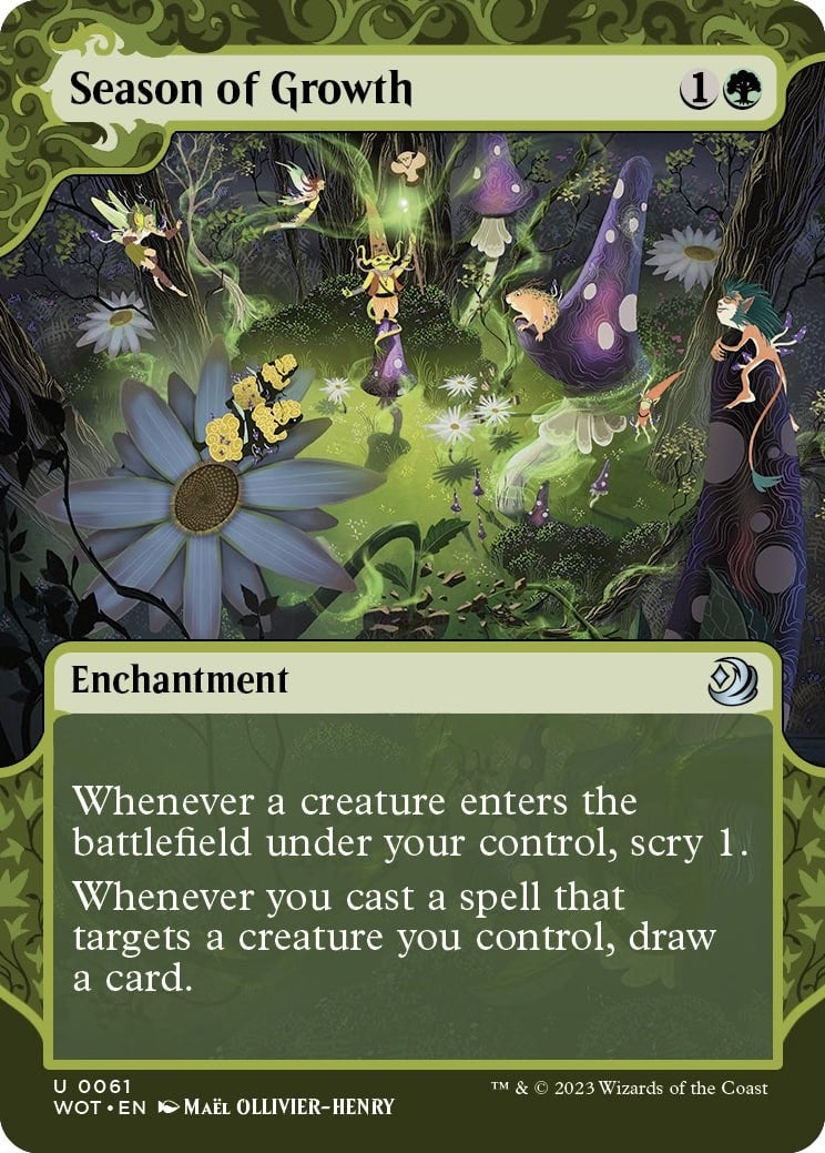 Image for Season of Growth (61) (WOT) - Magic: The Gathering