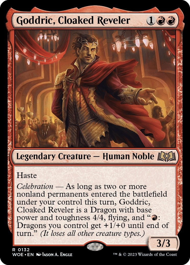 Image for Goddric, Cloaked Reveler (132) (WOE) - Magic: The Gathering