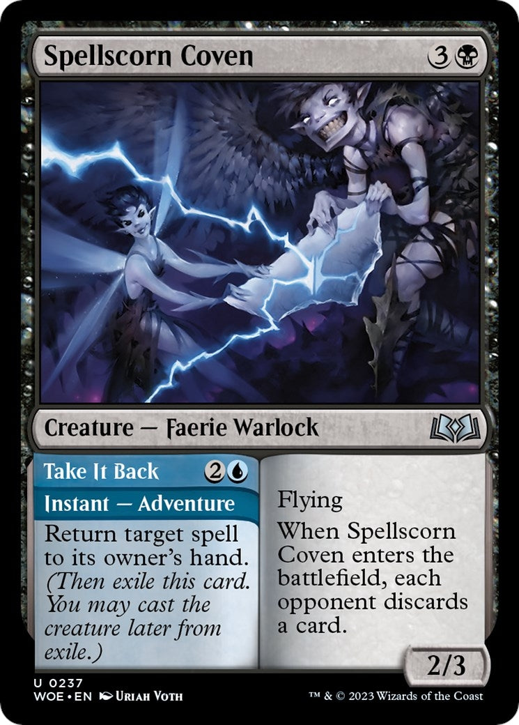 Image for Spellscorn Coven (237) (WOE) - Magic: The Gathering