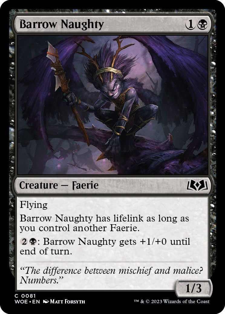Image for Barrow Naughty (81) (WOE) - Magic: The Gathering