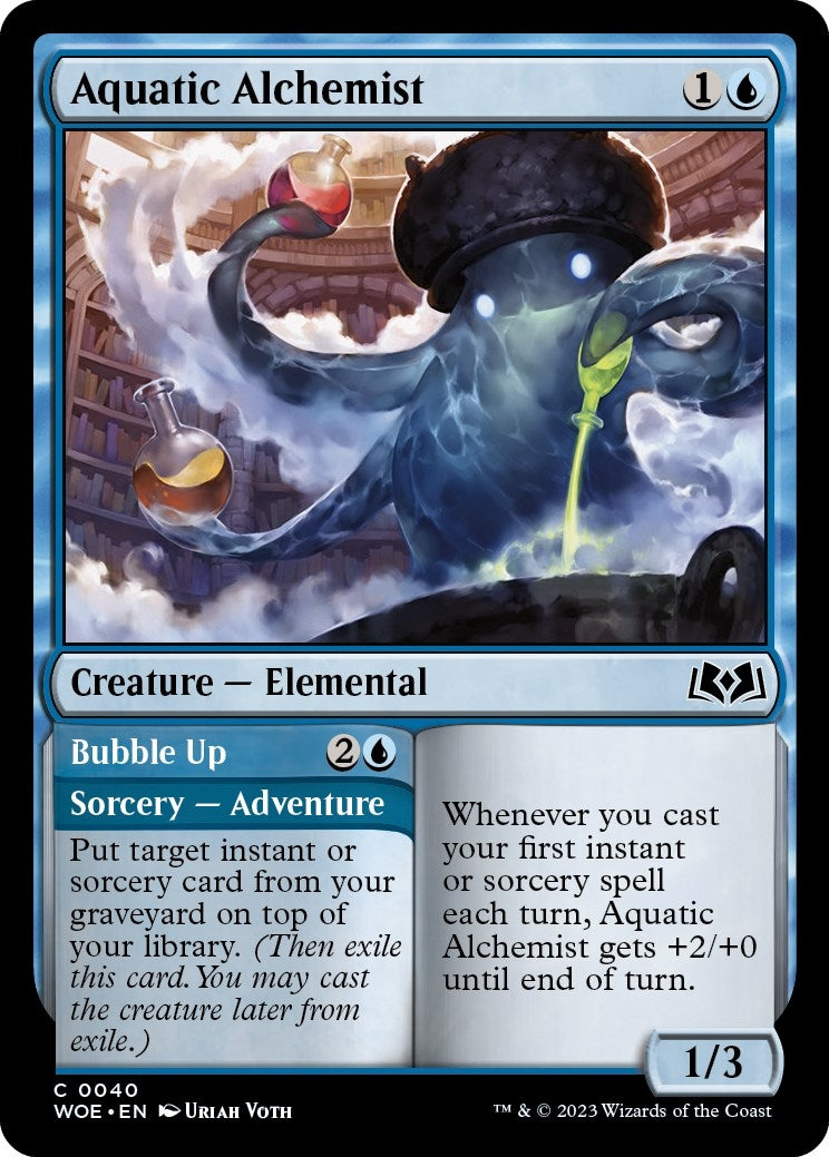 Image for Aquatic Alchemist (40) (WOE) - Magic: The Gathering