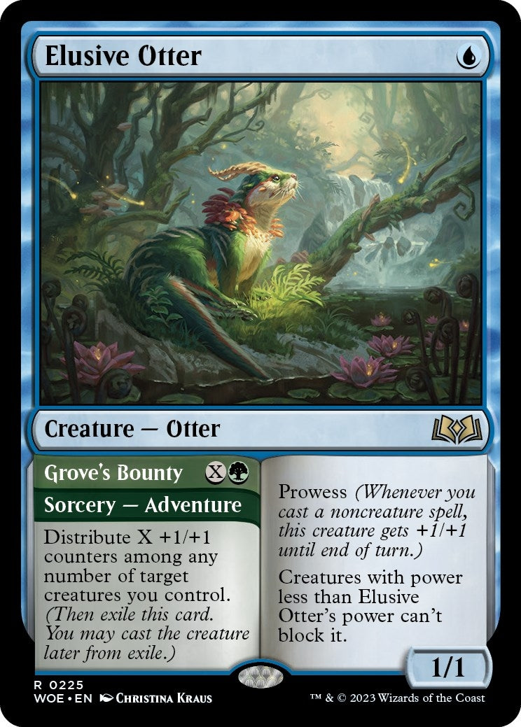 Image for Elusive Otter (225) (WOE) - Magic: The Gathering