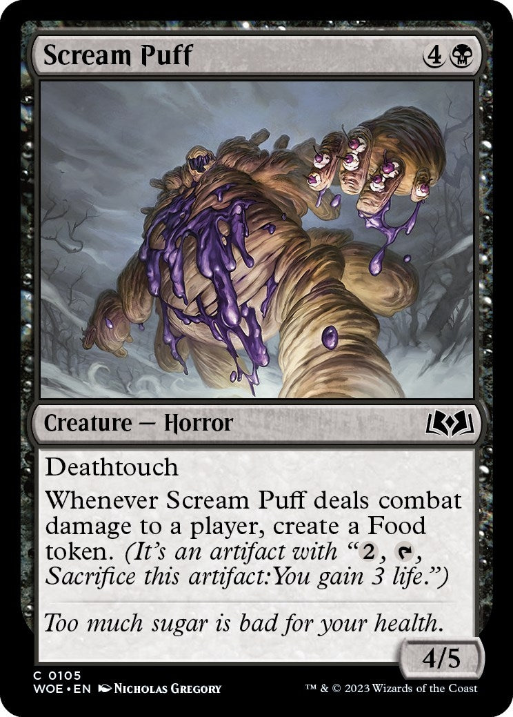 Image for Scream Puff (105) (WOE) - Magic: The Gathering