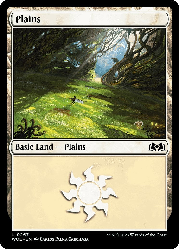 Image for Plains (0267) (267) (WOE) - Magic: The Gathering