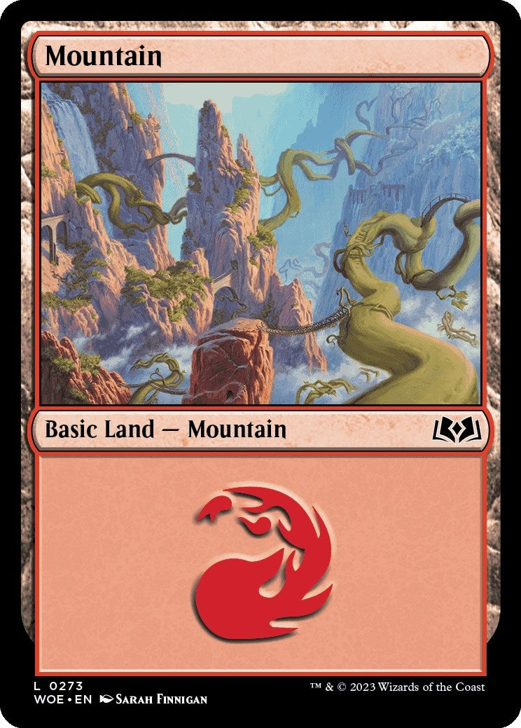 Image for Mountain (0273) (273) (WOE) - Magic: The Gathering