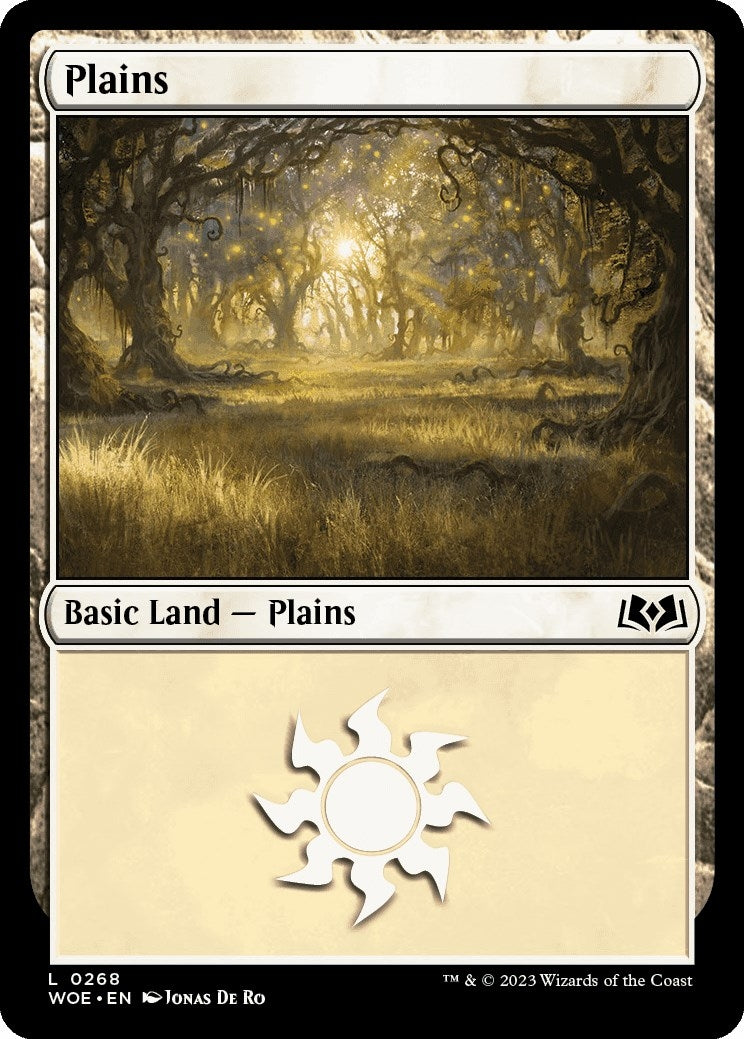 Image for Plains (0268) (268) (WOE) - Magic: The Gathering