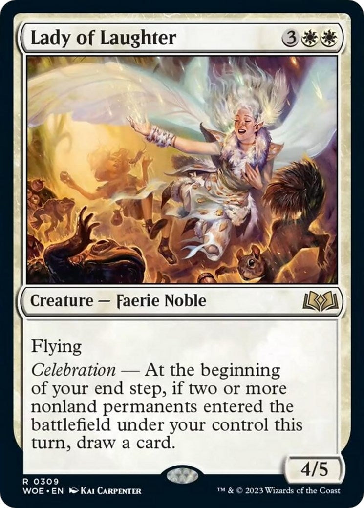 Image for Lady of Laughter (309) (WOE) - Magic: The Gathering