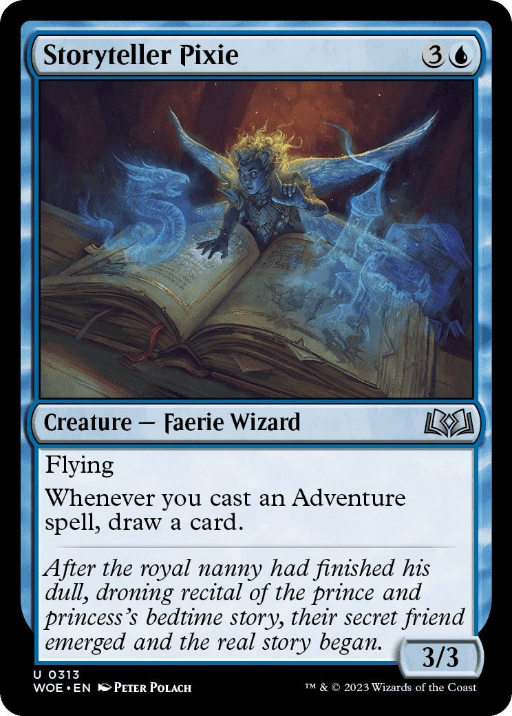 Image for Storyteller Pixie (313) (WOE) - Magic: The Gathering