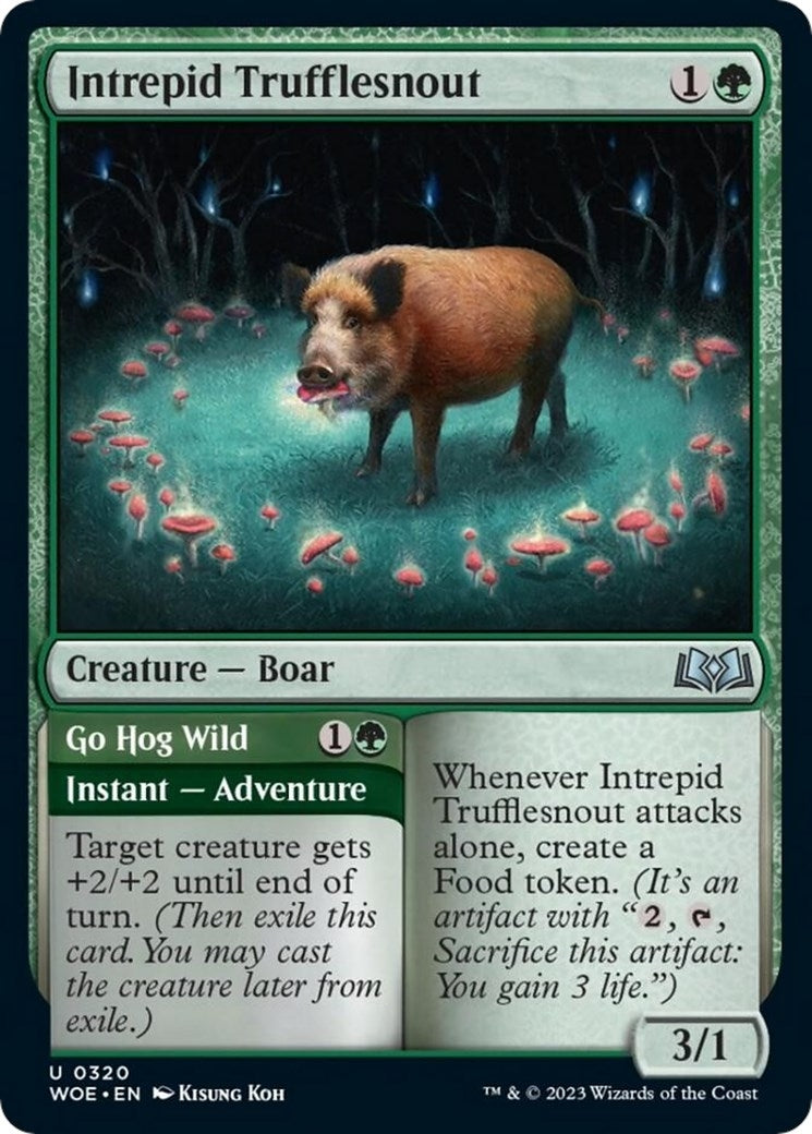 Image for Intrepid Trufflesnout (320) (WOE) - Magic: The Gathering