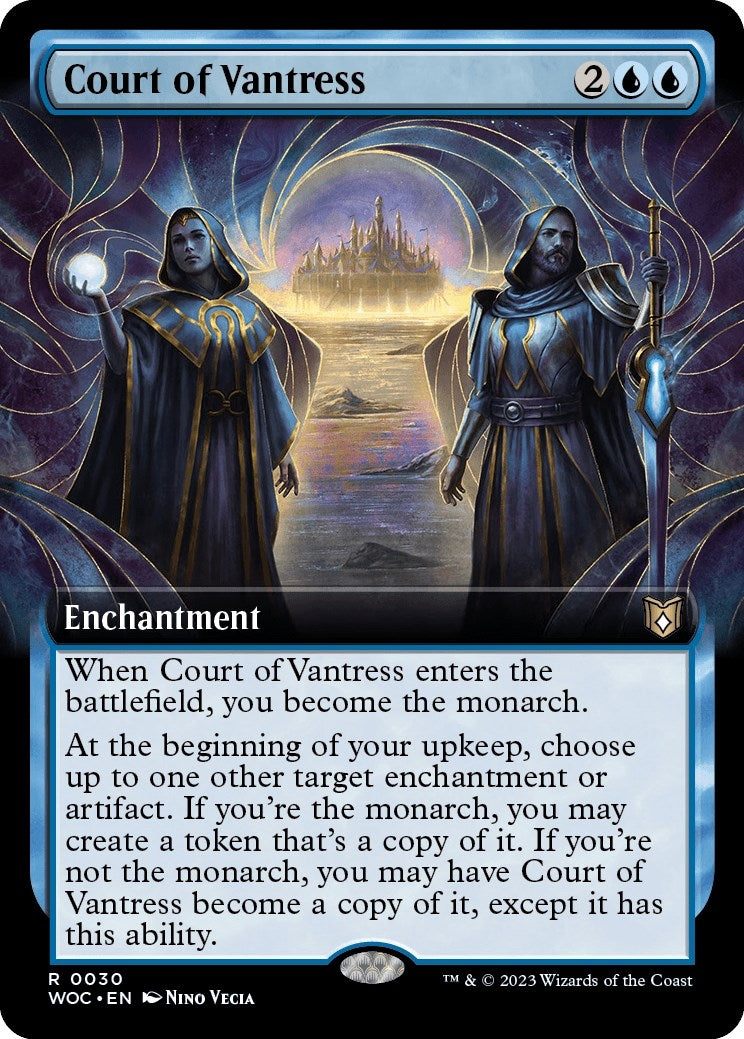 Image for Court of Vantress (Extended Art) (30) (WOC) - Magic: The Gathering