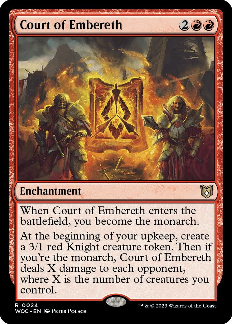 Image for Court of Embereth (24) (WOC) - Magic: The Gathering