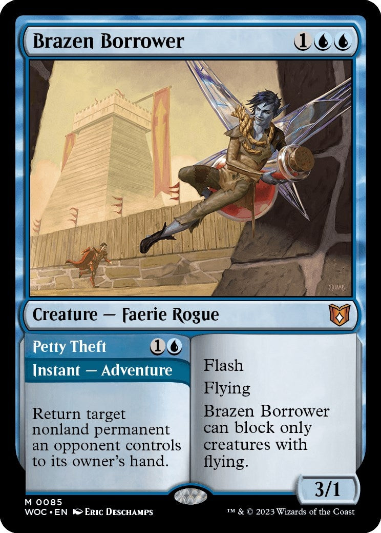 Image for Brazen Borrower (85) (WOC) - Magic: The Gathering